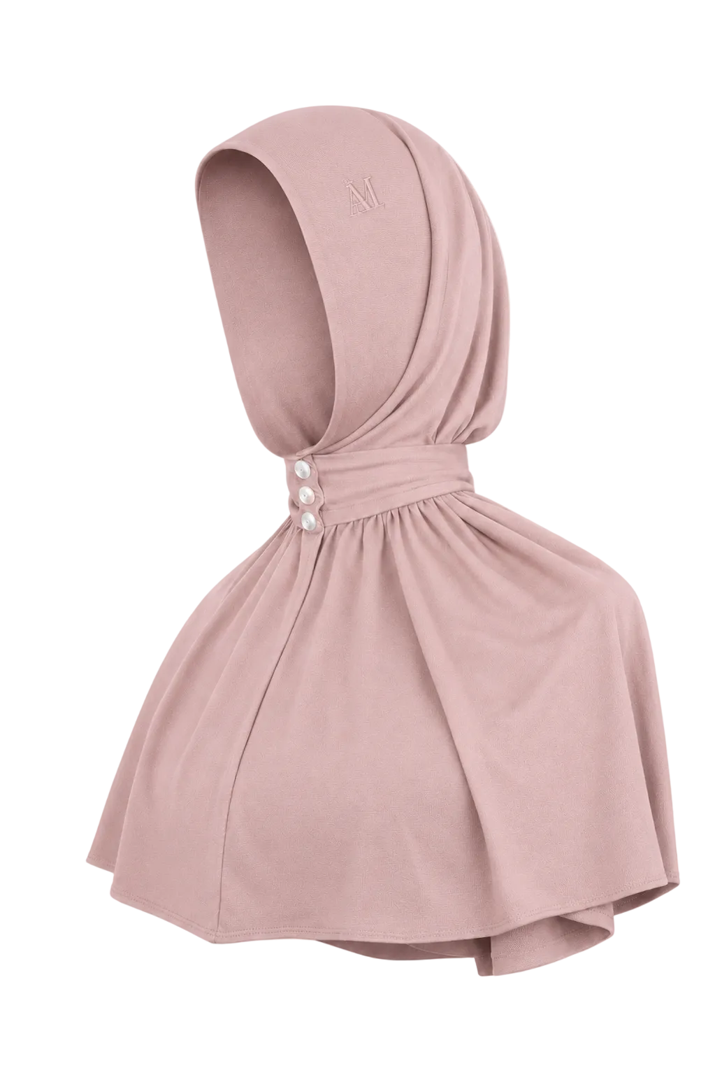 Bamboo Jersey Instant Hijab - Dusty Rose