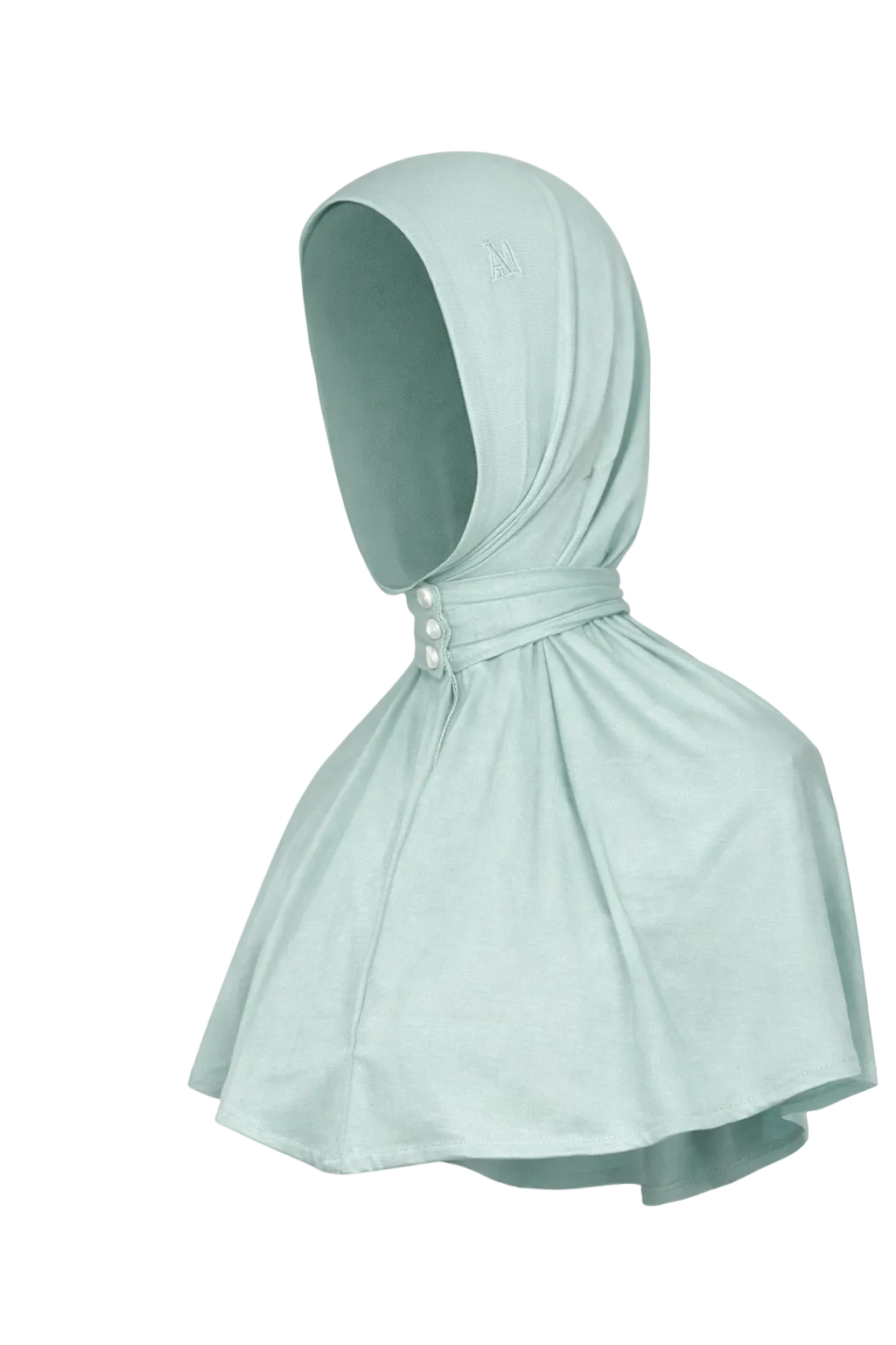 Bamboo Jersey Instant Hijab - Amara Aqua