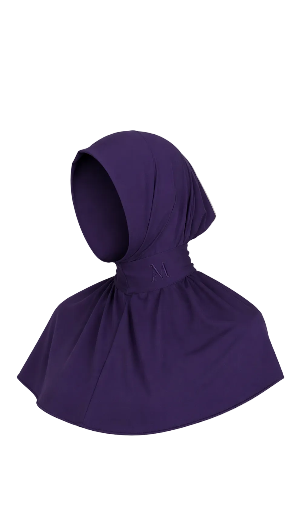 INSTANT HIJAB 6 BUTTONS - BURNED PURPLE