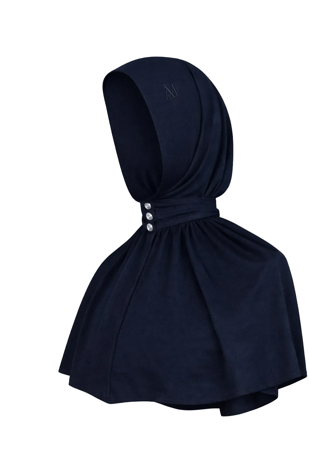 Bamboo Jersey Instant Hijab - Midnight Blue