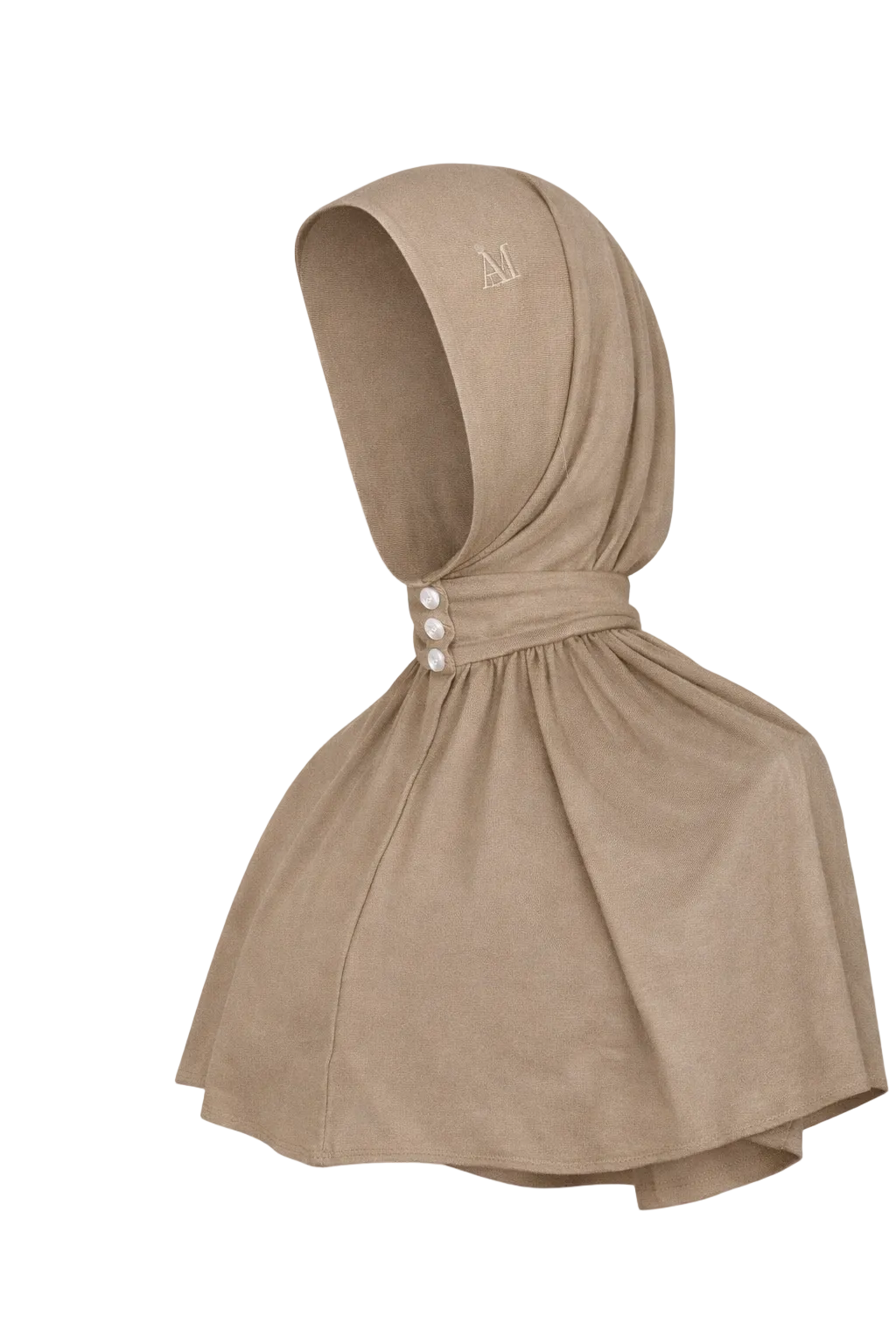 Bamboo Jersey Instant Hijab - Natural Taupe