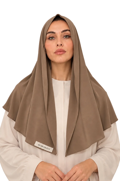 TAUPE | Short Scarf
