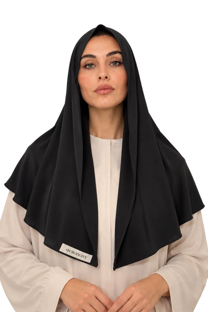 BLACK | Short Scarf