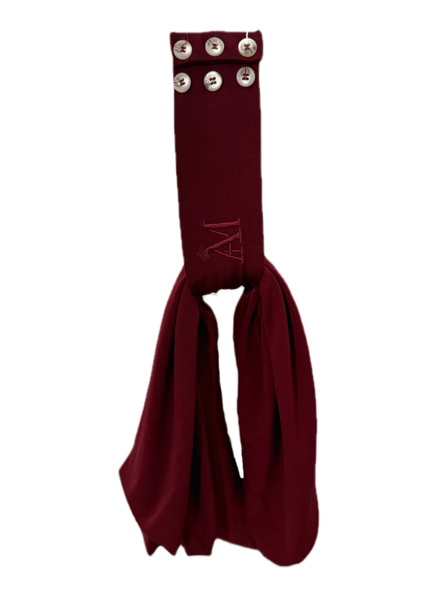 INSTANT HIJAB 6 BUTTONS - CHERRY RED