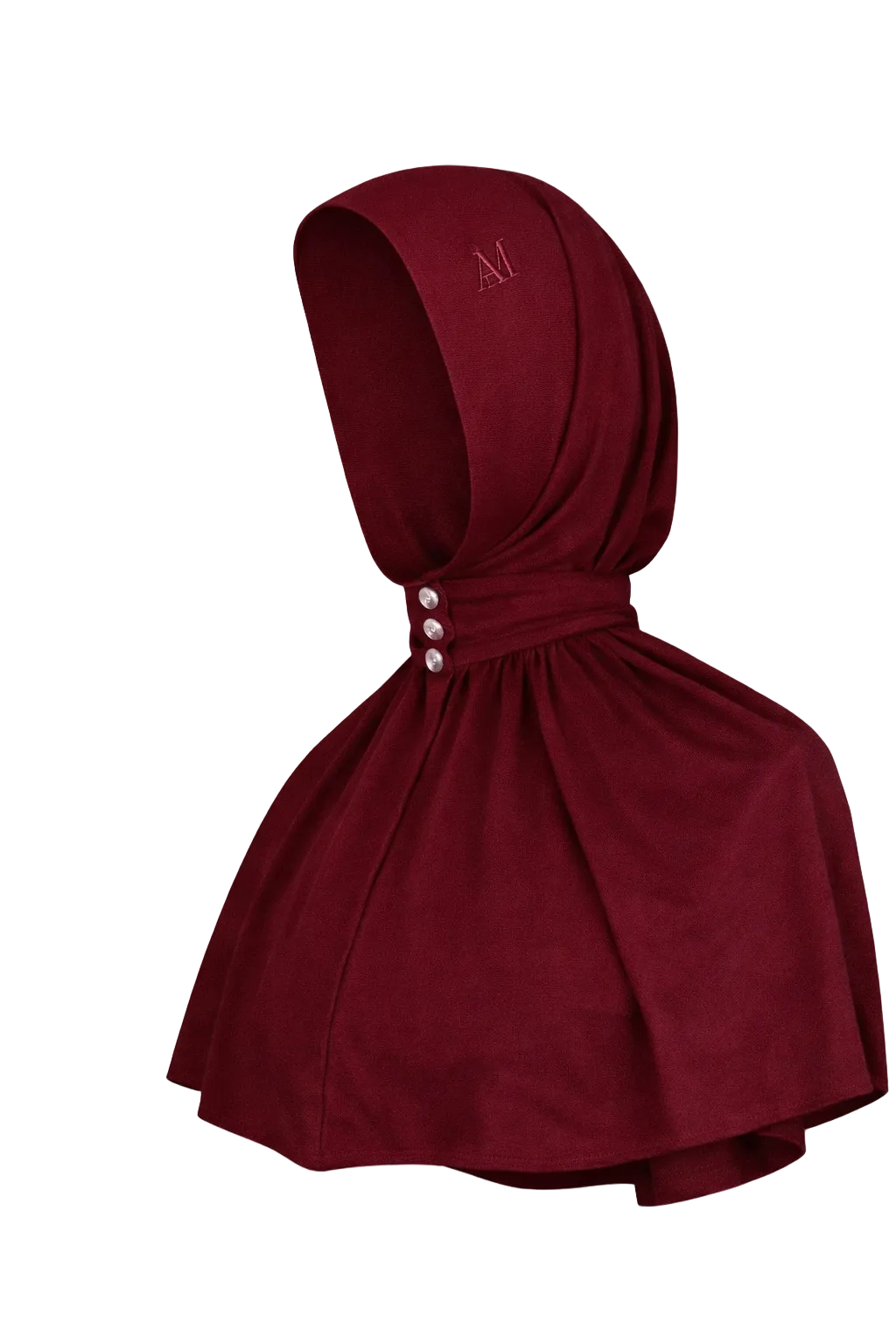 Bamboo Jersey Instant Hijab - Cherry Red
