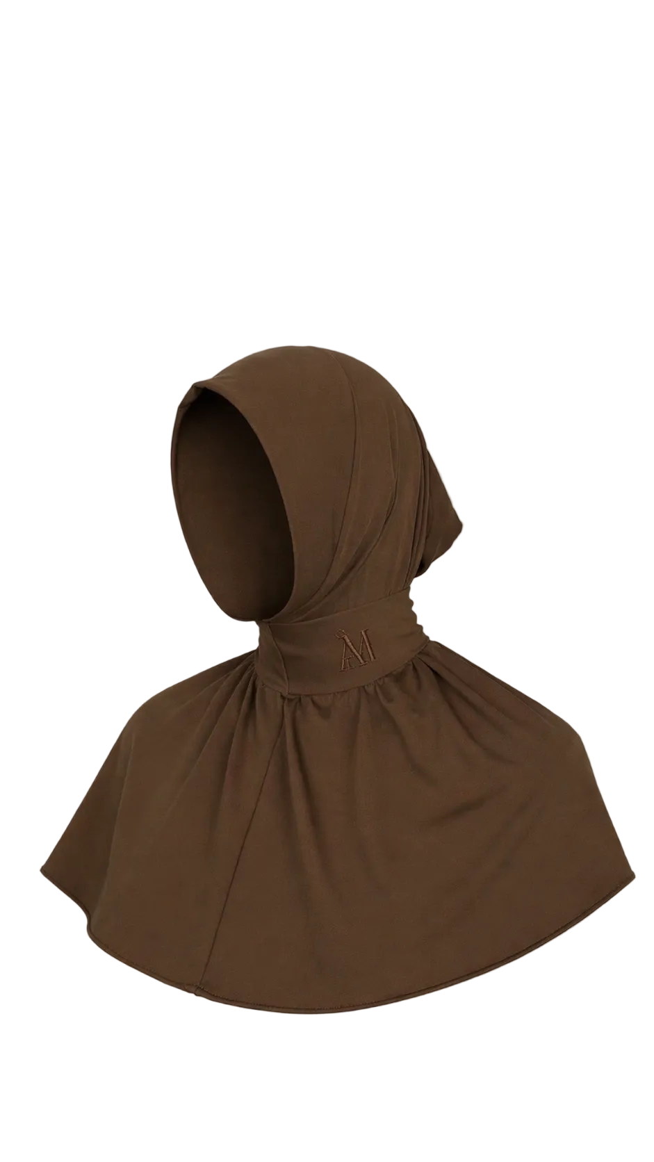 INSTANT HIJAB 6 BUTTONS - CARAMEL