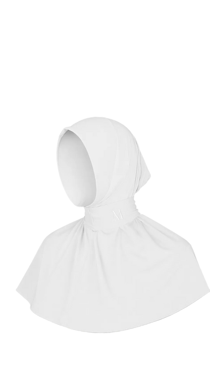 Sofort-Hijab mit 6 Knöpfen – Schneewittchen