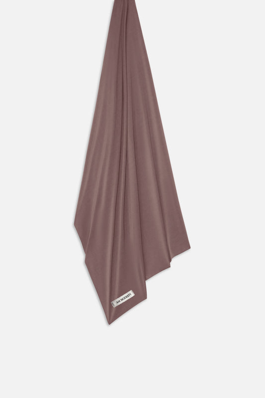Liquid Jersey Sjaal - Soft Mauve Taupe