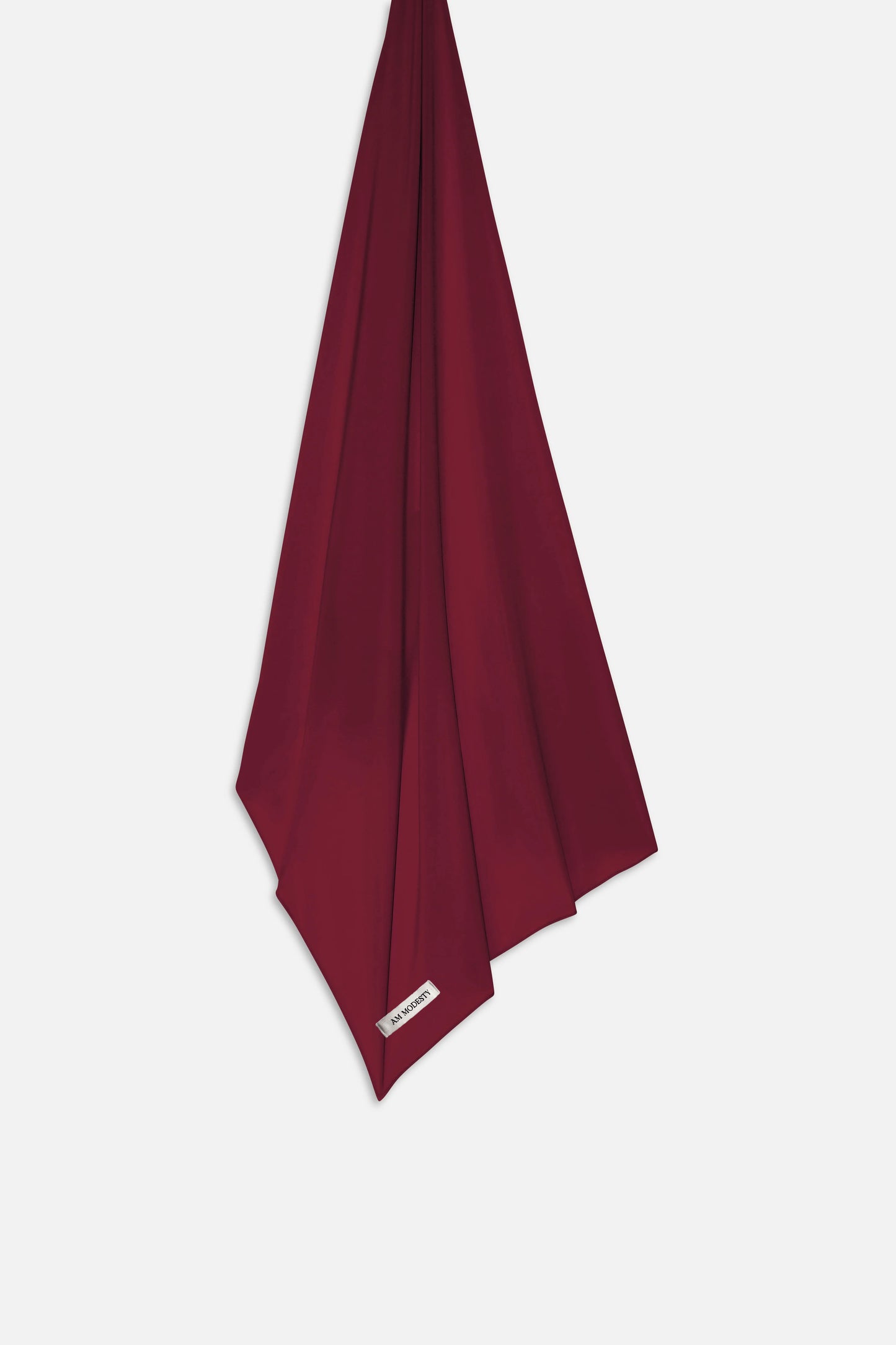 Liquid Jersey Sjaal - Cherry Red