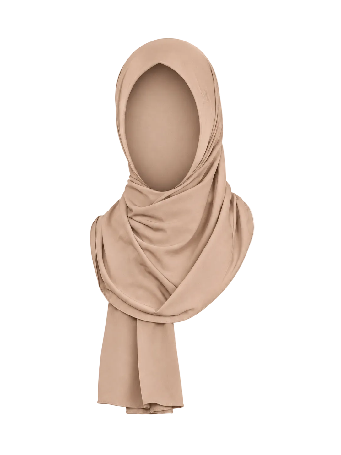 Light Peach Classy Instant Sjaal