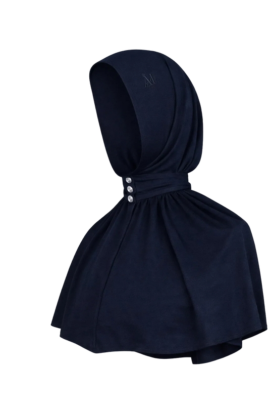 Bamboo Jersey Instant Hijab - Midnight Blue