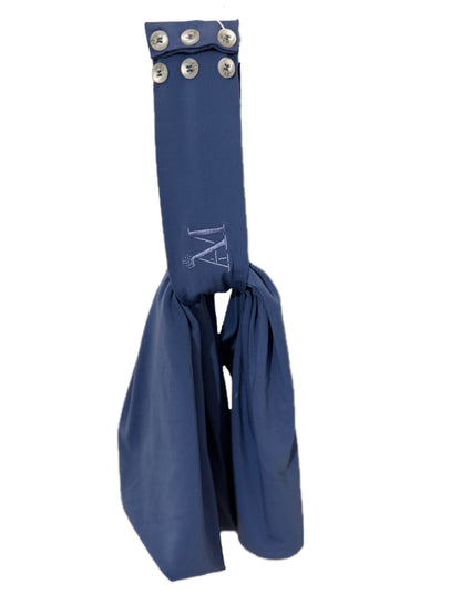 Sofort-Hijab mit 6 Knöpfen – Pastellblau