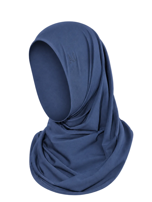 Pastel Blue Classy Instant Sjaal
