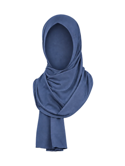 Pastel Blue Classy Instant Sjaal