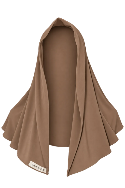 TAUPE | Short Scarf