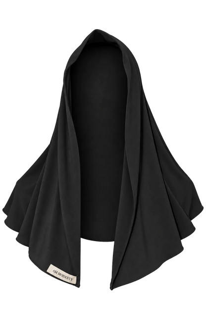 BLACK | Short Scarf