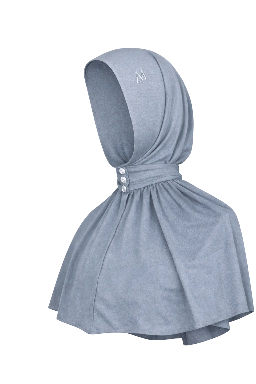 Bamboo Jersey Instant Hijab - Velour Blue